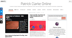 Desktop Screenshot of patrick-clarke.org